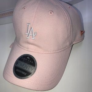 LA Dodgers pink hat